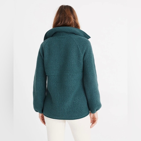 Polartec® Fleece Half-Zip Jacket by Madewell never been worn with tags - Picture 7 of 12
